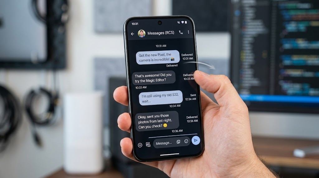 Google Messages Rolls Out Swipe for Timestamps and Redesigned Reply Gesture in Major UI Update