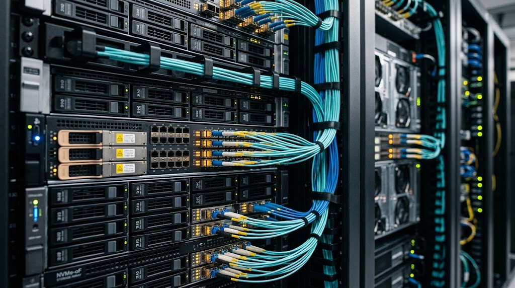 NVMe-oF Architecture: RDMA (RoCEv2) vs NVMe/TCP for Enterprise Storage Fabrics