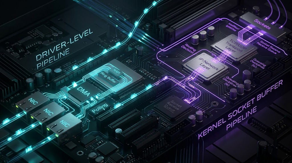 Linux eBPF Datapath Architecture: XDP vs tc (Traffic Control) Packet Processing Mechanics